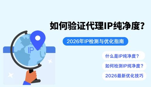 2026最新代理IP純凈度檢測與優化 高效商務代理代辦服務指南